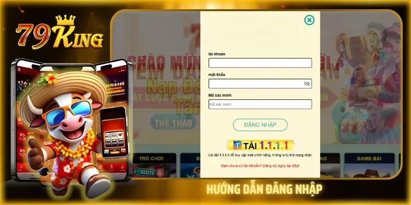 Quy trình truy cập đơn giản giúp sử dụng đầy đủ các tính năng nhanh chóng và an toàn