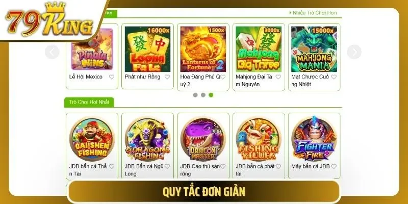 Quy tắc đơn giản và dễ thắng