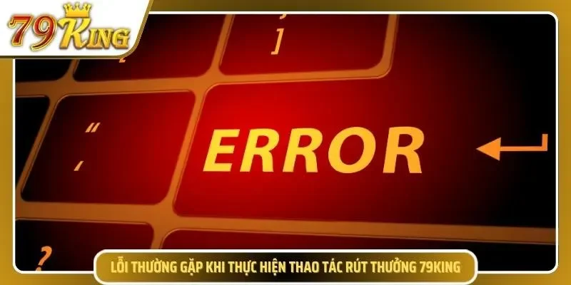 Lý do không thể rút thưởng về ví cá nhân thành công